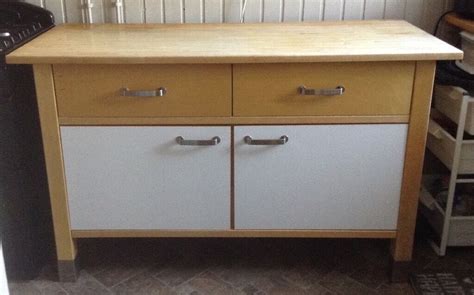 Ikea Varde Kitchen Unit Solid Wood Free Standing In Leicester