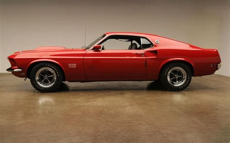 1969 Ford Mustang Boss 429 In Candy Apple Red Kk 1460 Ford Mustang