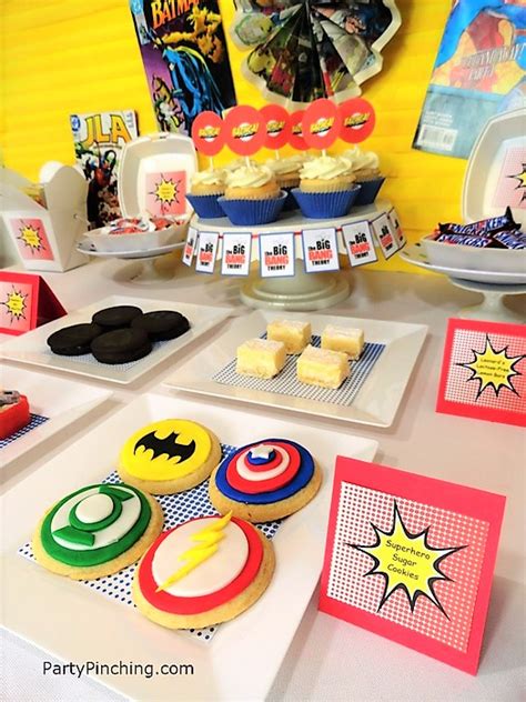 Big Bang Theory Tv Show Theme Party Ideas Fun Food And Desserts