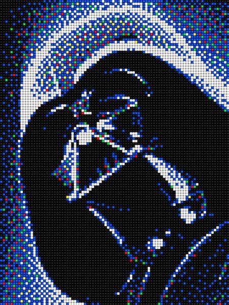 Minecraft Pixel Art Star Wars Grid Jango Fett Perler Bead Pattern
