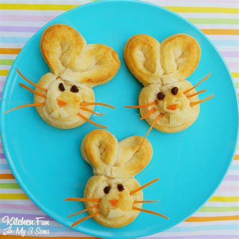Easy Bunny Buns Using Pillsbury Crescent Rounds Kitchen Fun With My