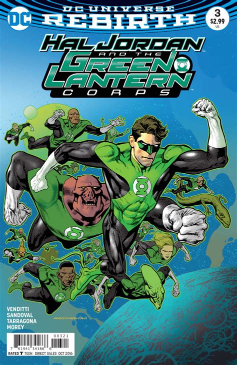 Hal Jordan And The Green Lantern Corps 3 Razorfine Review