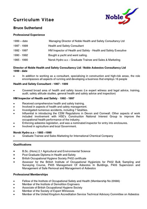 New Zealand Resume Template