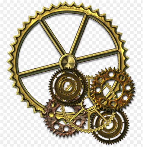 Free Download Hd Png Steampunk Gears Png Gear Steampunk Png