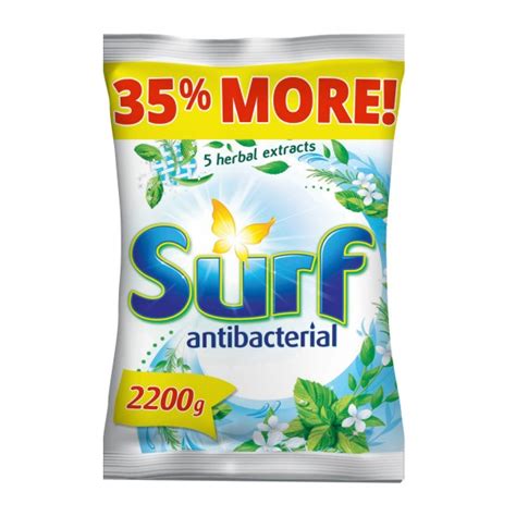 Surf Detergent Powder Anti Bacterial 22kg Pouch