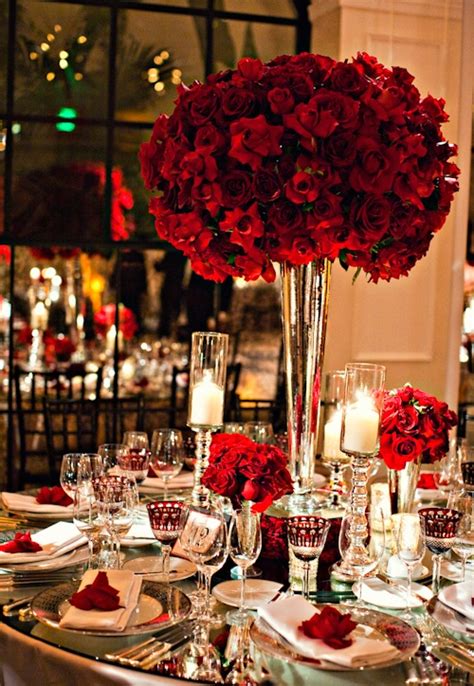 Another plus to toting a red bouquet on your. Your Elegant Wedding Flower: Red Roses - Arabia Weddings