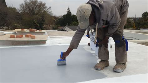 Concrete Roof Slab Waterproofing System Ecoseal Roof Waterproofing