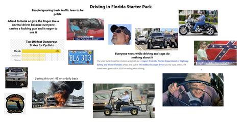 Driving In Florida Starter Pack Rstarterpacks