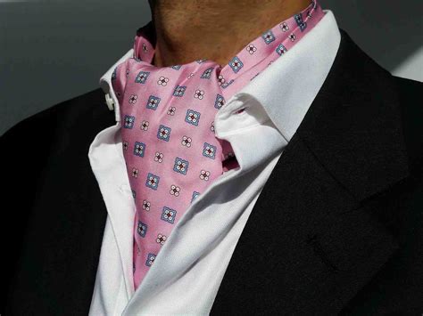 The Pinkerton Silk Ascot Pink Ascot Ties Ascot Ascot Outfits