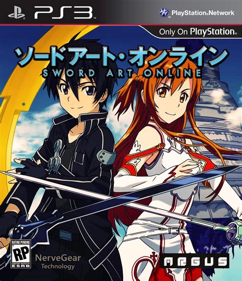 Sword Art Online Ps3 Game Box Cover By Gusrg On Deviantart