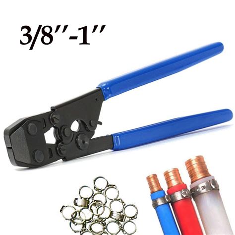 Pex Cinch Crimp Crimper Crimping Tool For Ss Hose Clamps Sizes From 38