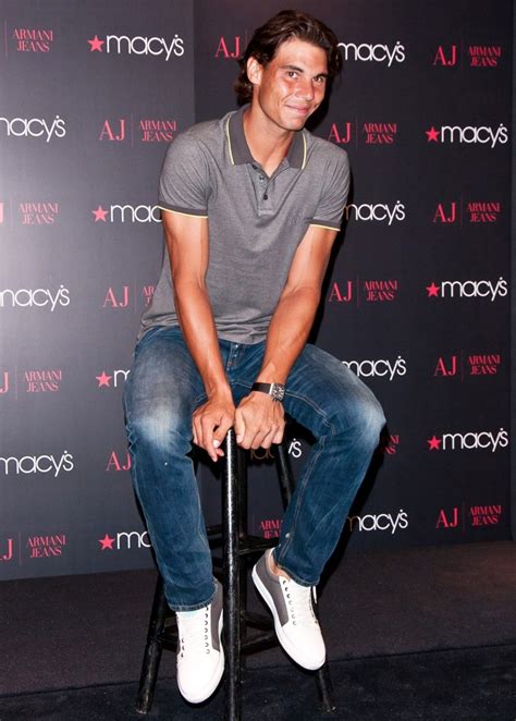 Rafael Nadal Picture 8 Rafael Nadal Launches His Armani Jeans Campaign