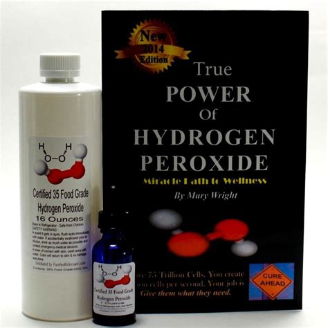 1 Pint 35 Food Grade Hydrogen Peroxide Plus The True Power Of Hydrogen Peroxide Book