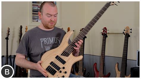 Neck through, made of solid spalted maple with walnut stringers, 4 string. CORT ARTISAN B5 PLUS Bass Demo // BassTheWorld.com - YouTube