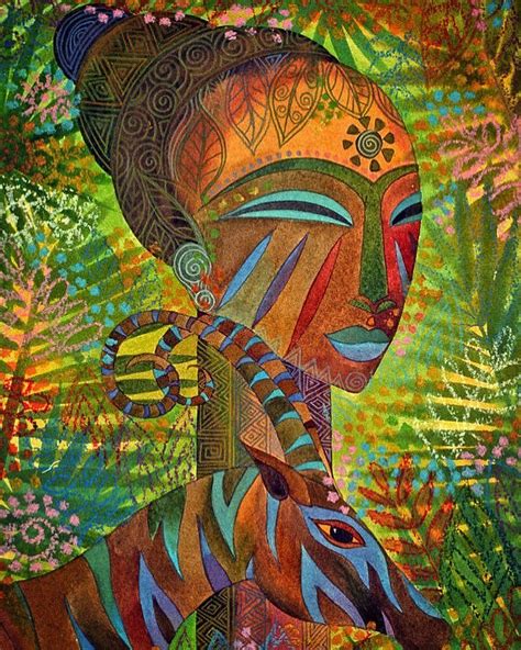 Amazing African Painting🌿 What Do You Thinkdont Forget To Check Out