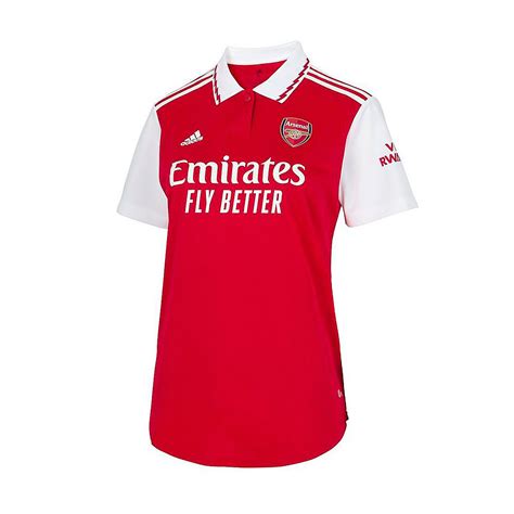 Jersey Adidas Women Arsenal Fc Home Kit Jersey 2022 2023 Scarlet White