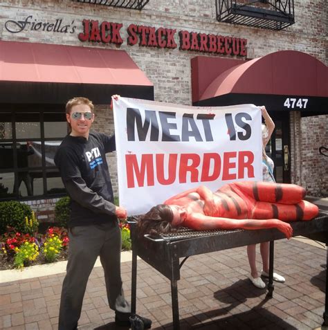 Tony S Kansas City TKC BREAKING NEWS PETA BBQS NEARLY NAKED WOMAN
