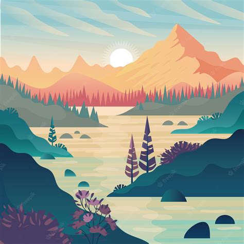 Download Free 100 Vector Landscape Wallpapers