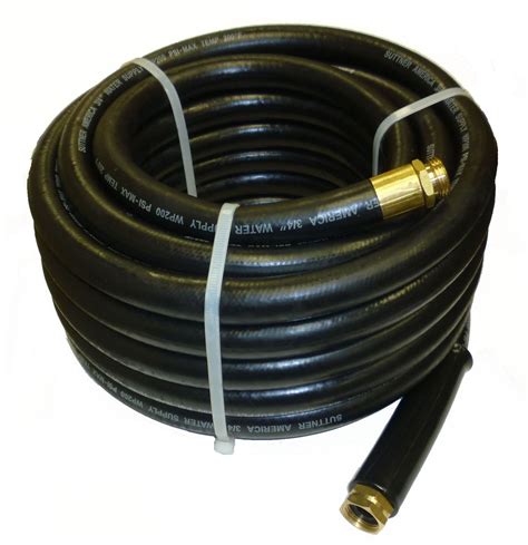 Suttner 34 X 100 Heavy Duty Back Epdm Rubber Water Supply Hose