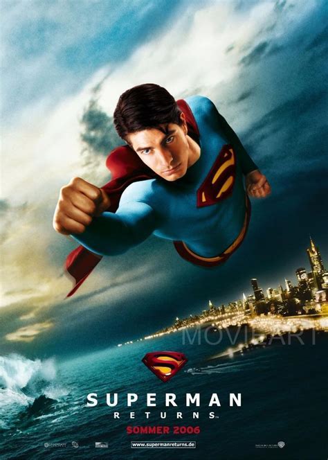 Superman Returns Movie Poster Film A4 A3 Art Print Cinema Ebay