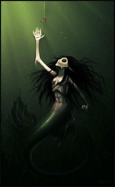 Mermaids And Mermen Evil Mermaids Dark Mermaid Scary Mermaid