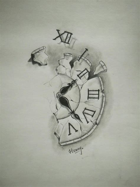 Broken Clock Broken Clock Tattoo Clock Tattoo Clock Tattoo Design