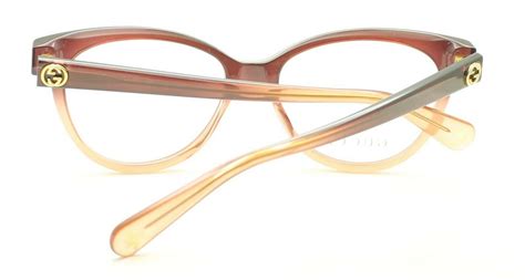 gucci gg 0373o 003 52mm eyewear frames glasses rx optical eyeglasses new italy ggv eyewear