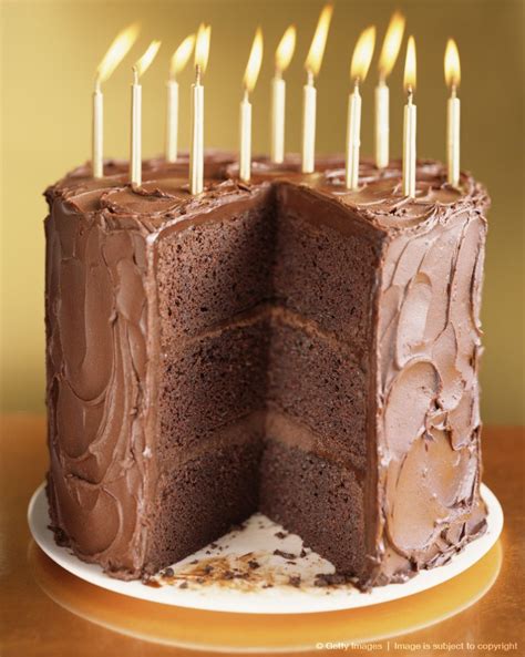chocolate cake with birthday candles birthday candles cake