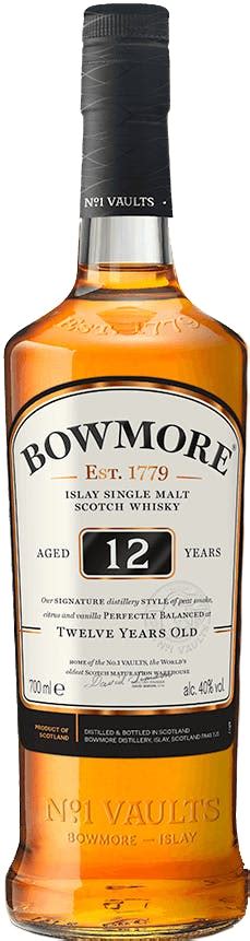 Bowmore Distillery Single Malt Scotch Whisky 12 Year Old 750ml Vine