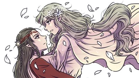 Elrond And Celebrian By Windrelyn On Deviantart
