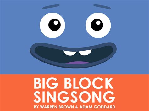 Amazoncom Big Block Singsong Season 1 Warren Brown Adam | Silly songs for kids, Big block sing 