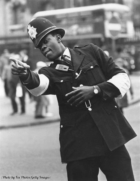 Londons First Black Police Officer Pc Norwell Roberts On Point Duty