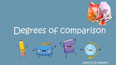 Degrees Of Comparison Teacha