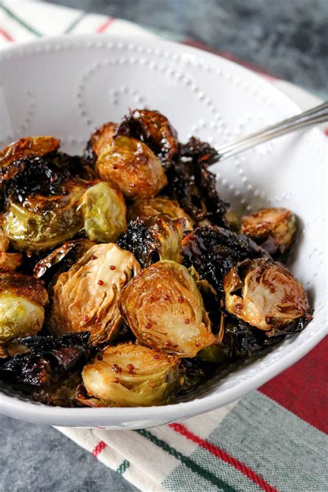 Honey Caramelized Brussel Sprouts - Wanderlust and Wellness