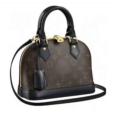 Louis Vuitton Lv Women Alma Bb Handbag Monogram Canvas Brown Brandsoff