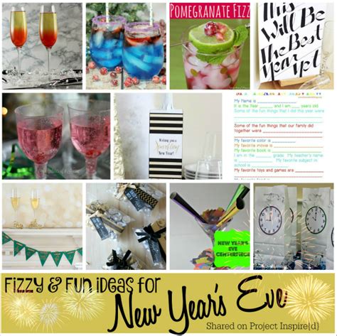 Fun And Fizzy New Years Eve Ideas An Extraordinary Day