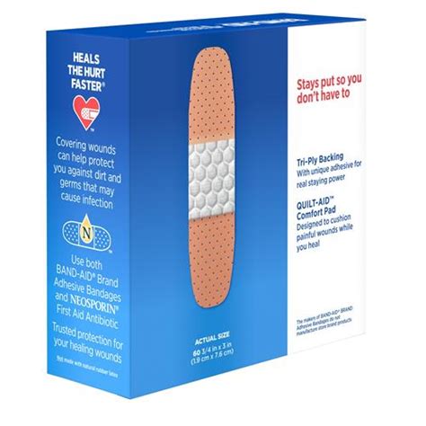 BAND AID Tru Stay Plastic Strips Adhesive Bandages All One Size 60 BX
