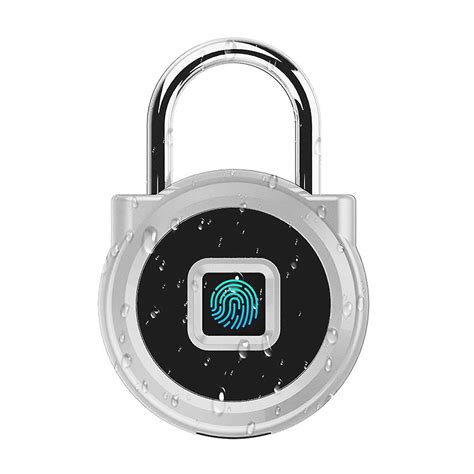 Gym Locker Digital Padlock Ip67 Waterproof Fingerprint Padlock