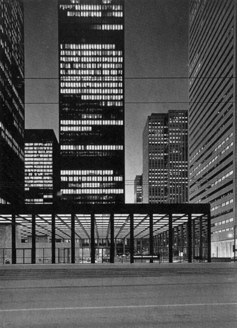 Ludwig Mies Van Der Rohe Seagram Building Artofit