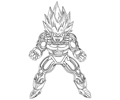 Baby Vegeta Free Coloring Pages