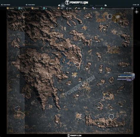 Full norway & england map with all collectibles, activities, locations and more! Assassin's Creed Odyssey: Komplette Map der Spielwelt - 62 ...