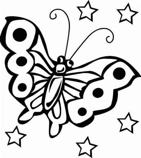 The drawings given, vary from simple outlines, to bold patterns, to beautiful minute designs within the wings of the butterfly. Kids-n-fun.com | 56 coloring pages of Butterflies