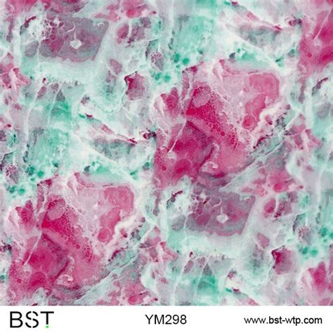 Pink And Green Marble Textured Paper