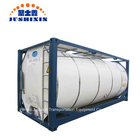 20 Ft Tank Type Iso Hydrogen Peroxide H2o2 Tank Shipping Container