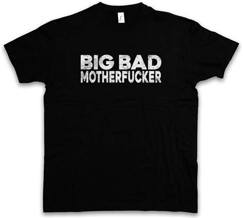 Big Bad Motherfucker T Shirt Pulp Geldbeutel Mob Mobster Fiction G Hustler Pimp Uk