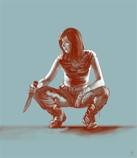 Knife Girl By Fieldweeble On Deviantart