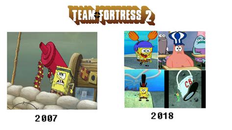 Tf2 Portrayed By Spongebob Team Fortress 2 By Sansoffundertale On