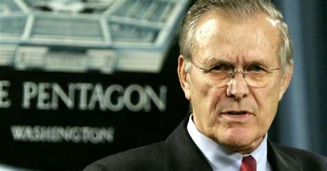 Former Defense Secretary Donald Rumsfeld Has Died At 88 Cbs News