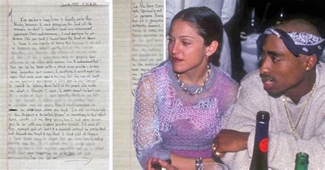 Auctioned Tupac Letter To Madonna Shows She Was Dumped For Being White