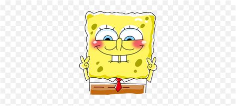 Spongebob Png Images Emojisponge Funny Emoticon Free Emoji Png